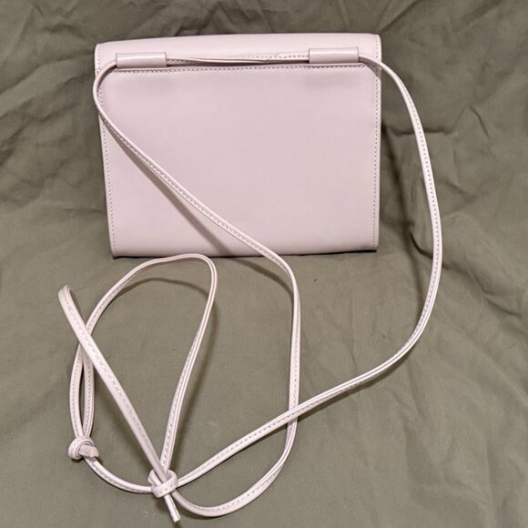 Lavender Baggu Leather Crossbody Bag - Picture 5 of 6